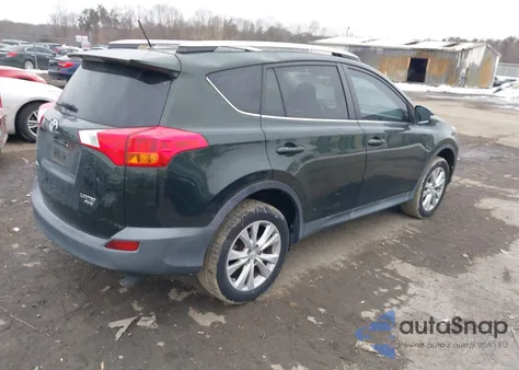 2013 Toyota Rav4 Limited from USA, damaged, VIN 2T3DFREV8DW121322